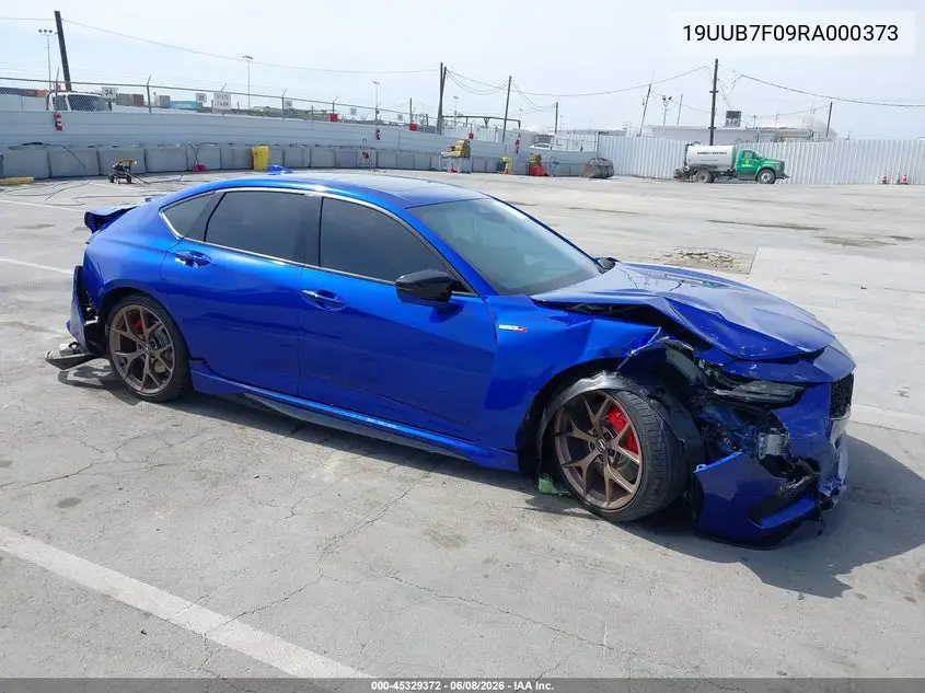 2024 Acura Tlx Type S VIN: 19UUB7F09RA000373 Lot: 45329372