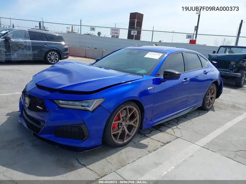 2024 Acura Tlx Type S VIN: 19UUB7F09RA000373 Lot: 45329372