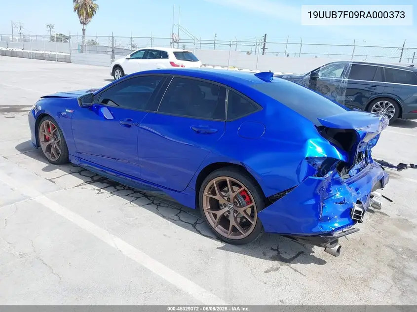 2024 Acura Tlx Type S VIN: 19UUB7F09RA000373 Lot: 45329372