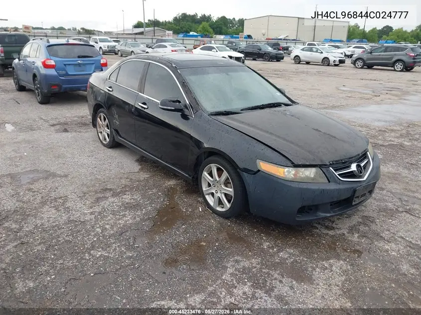 2004 Acura Tsx VIN: JH4CL96844C024777 Lot: 45233476