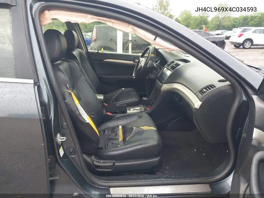 2004 Acura Tsx VIN: JH4CL969X4C034593 Lot: 45460834