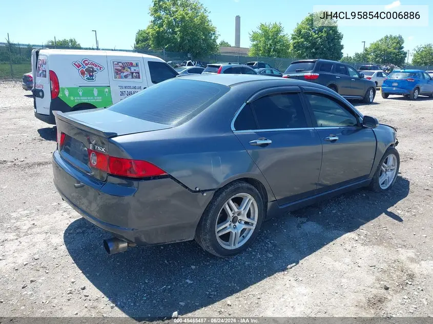 2004 Acura Tsx VIN: JH4CL95854C006886 Lot: 45465487