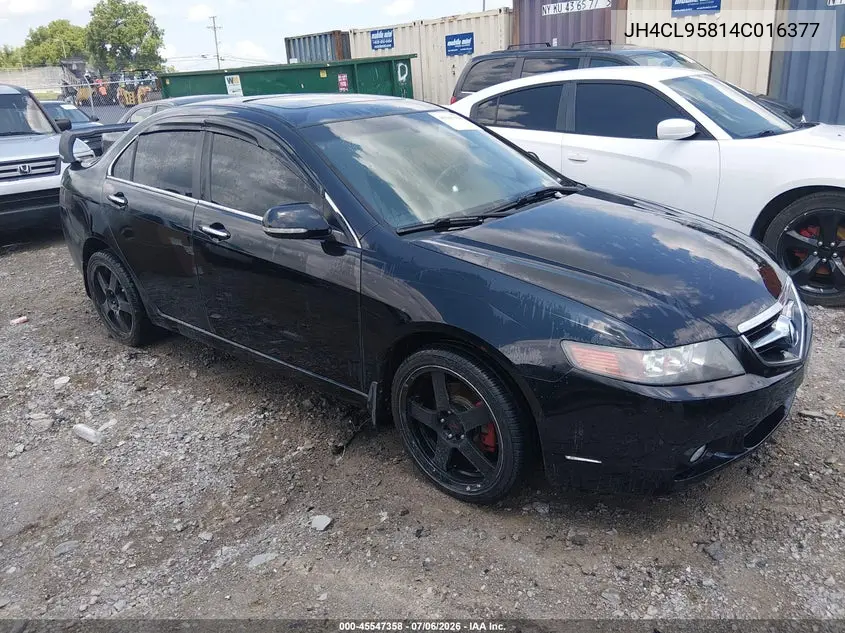 2004 Acura Tsx VIN: JH4CL95814C016377 Lot: 45547358