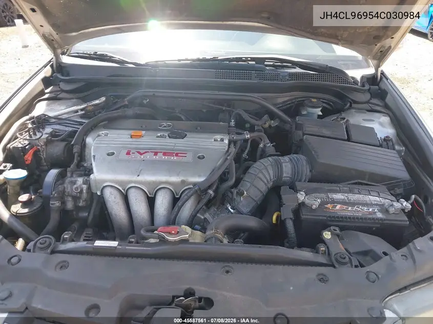 2004 Acura Tsx VIN: JH4CL96954C030984 Lot: 45587561