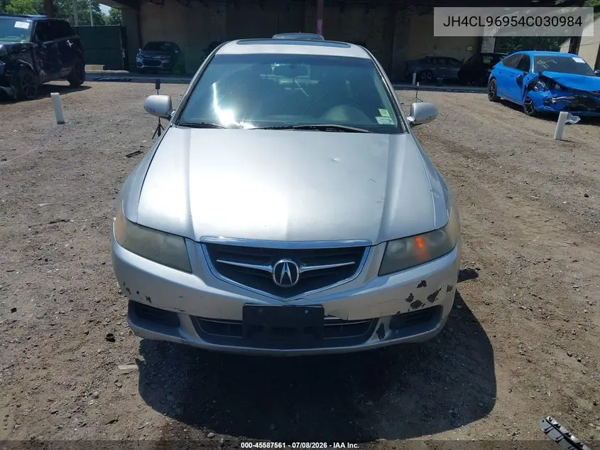 2004 Acura Tsx VIN: JH4CL96954C030984 Lot: 45587561