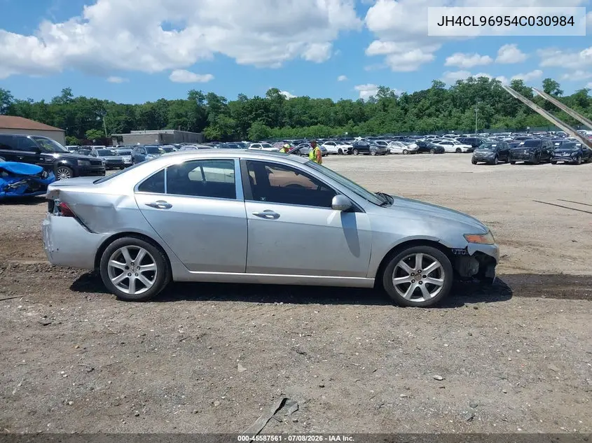 2004 Acura Tsx VIN: JH4CL96954C030984 Lot: 45587561