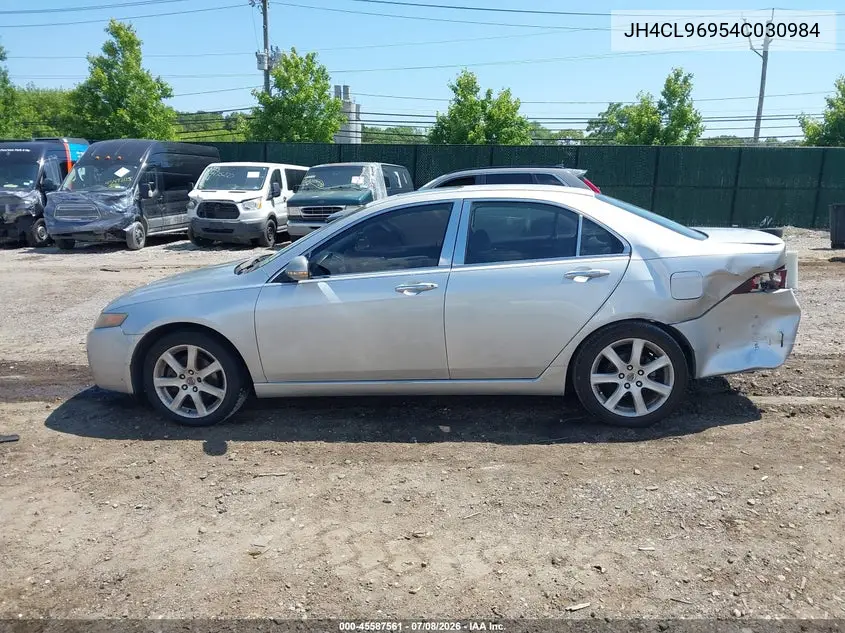 2004 Acura Tsx VIN: JH4CL96954C030984 Lot: 45587561