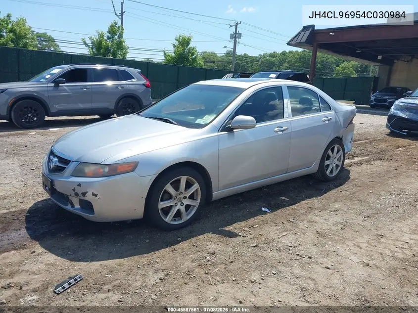 2004 Acura Tsx VIN: JH4CL96954C030984 Lot: 45587561