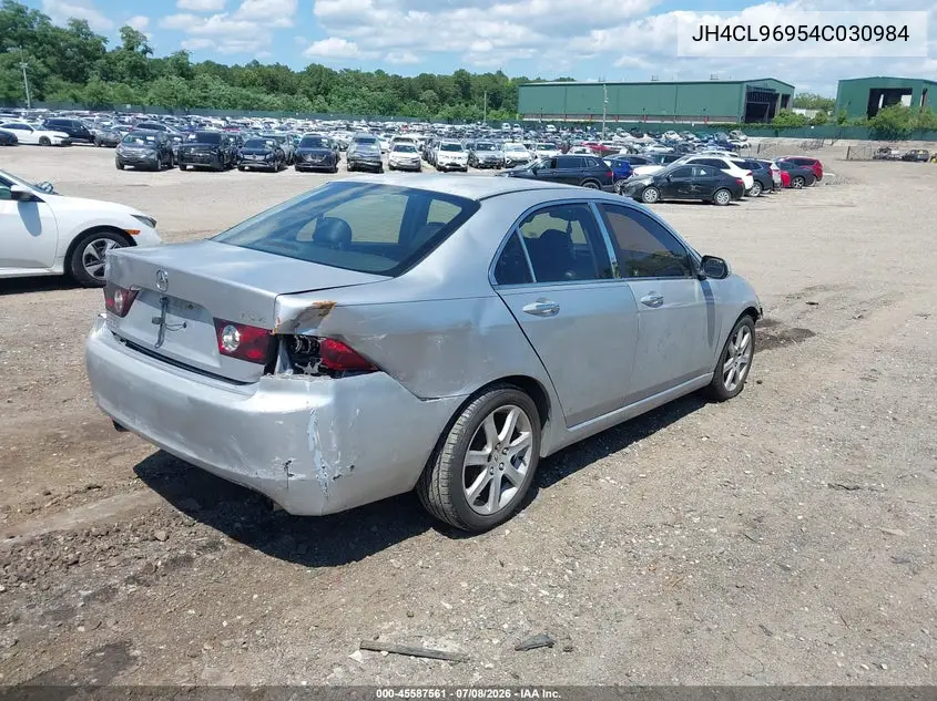 2004 Acura Tsx VIN: JH4CL96954C030984 Lot: 45587561