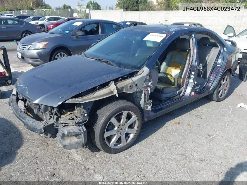 2004 Acura Tsx VIN: JH4CL968X4C023472 Lot: 45591530