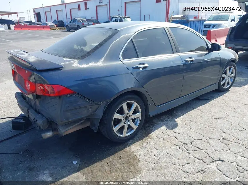2004 Acura Tsx VIN: JH4CL968X4C023472 Lot: 45591530
