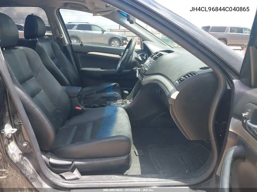 2004 Acura Tsx VIN: JH4CL96844C040865 Lot: 45613633