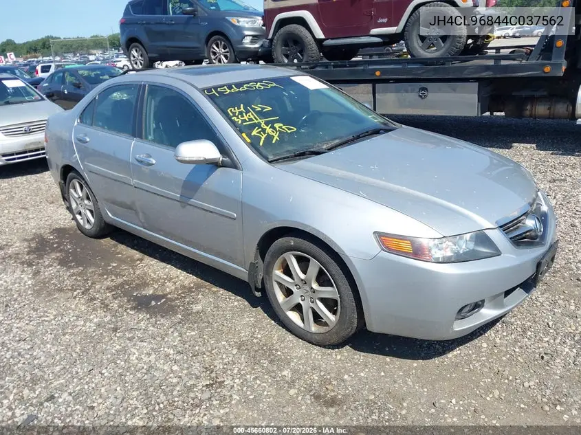2004 Acura Tsx VIN: JH4CL96844C037562 Lot: 45660802