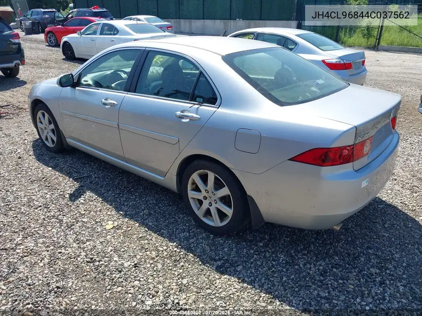 2004 Acura Tsx VIN: JH4CL96844C037562 Lot: 45660802