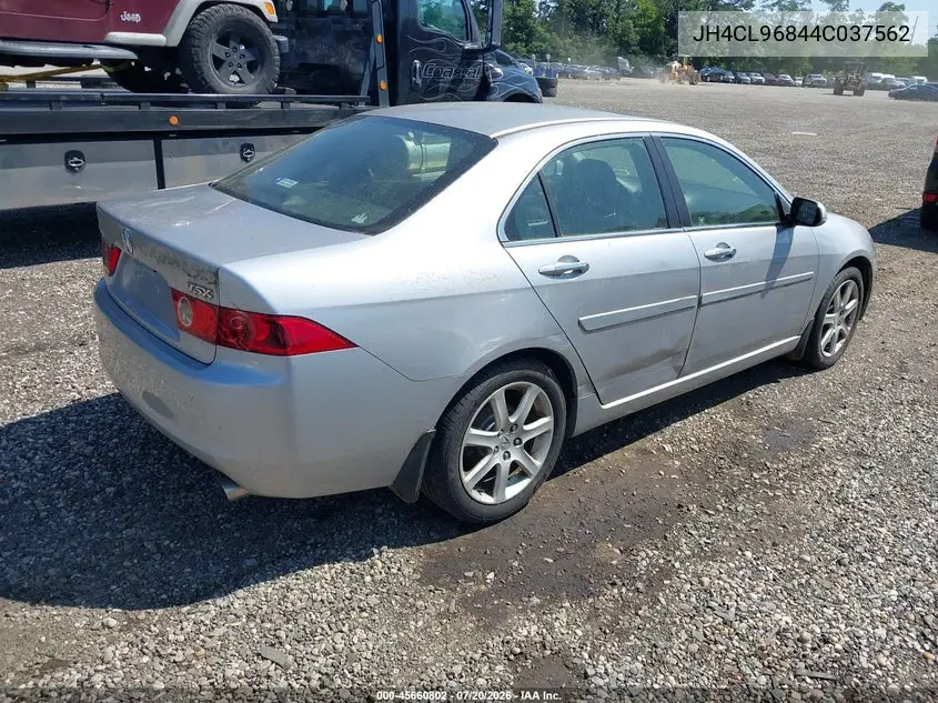 2004 Acura Tsx VIN: JH4CL96844C037562 Lot: 45660802