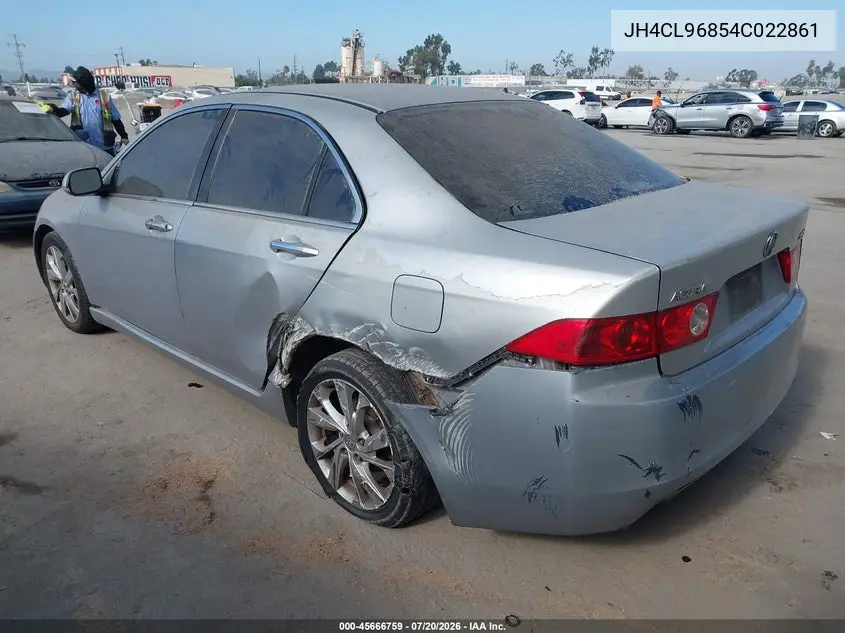2004 Acura Tsx VIN: JH4CL96854C022861 Lot: 45666759