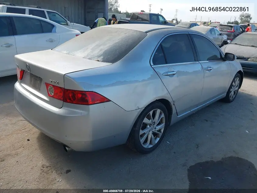 2004 Acura Tsx VIN: JH4CL96854C022861 Lot: 45666759