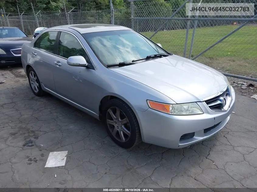 2005 Acura Tsx VIN: JH4CL96845C032783 Lot: 45355011