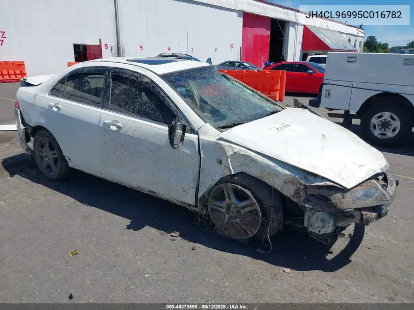 2005 Acura Tsx Base W/Navigation (A5) VIN: JH4CL96995C016782 Lot: 45373598