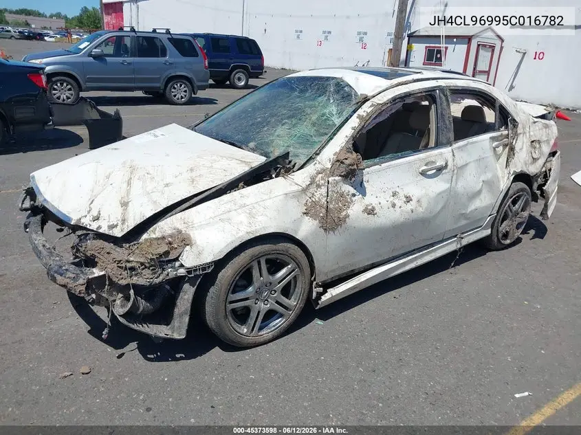 2005 Acura Tsx Base W/Navigation (A5) VIN: JH4CL96995C016782 Lot: 45373598