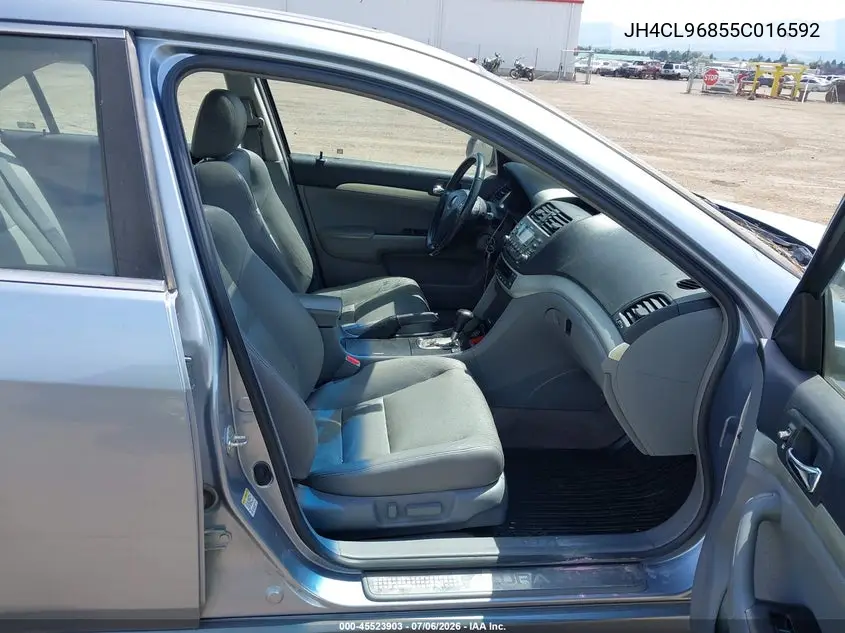2005 Acura Tsx VIN: JH4CL96855C016592 Lot: 45523903