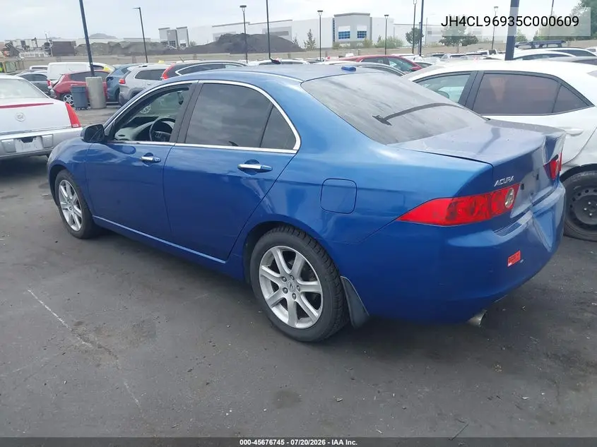 2005 Acura Tsx VIN: JH4CL96935C000609 Lot: 45676745