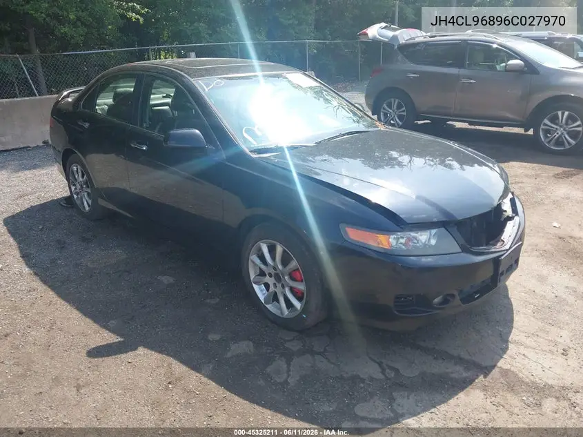 2006 Acura Tsx VIN: JH4CL96896C027970 Lot: 45325211