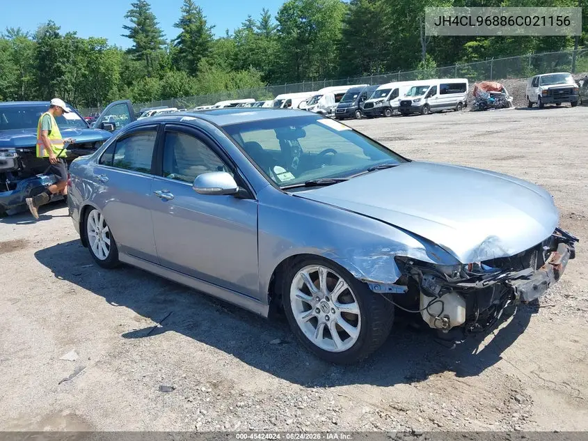 2006 Acura Tsx VIN: JH4CL96886C021156 Lot: 45424024