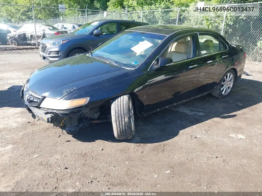 2006 Acura Tsx VIN: JH4CL96896C013437 Lot: 45444416