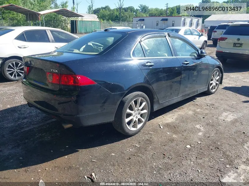 2006 Acura Tsx VIN: JH4CL96896C013437 Lot: 45444416