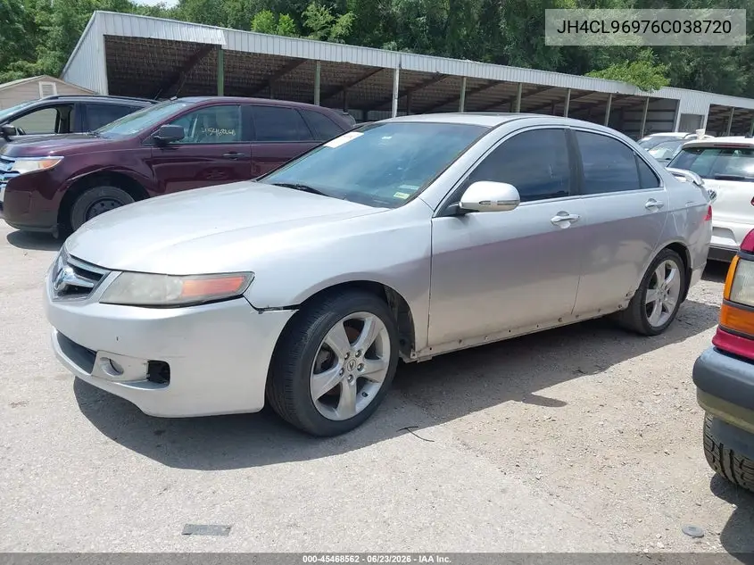 2006 Acura Tsx VIN: JH4CL96976C038720 Lot: 45468562