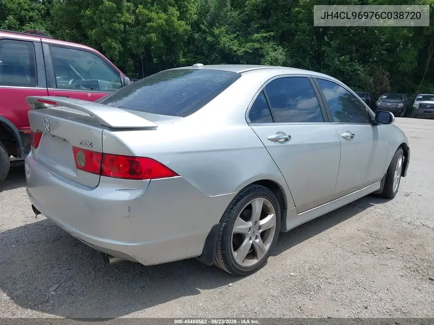 2006 Acura Tsx VIN: JH4CL96976C038720 Lot: 45468562