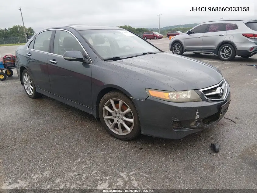 2006 Acura Tsx VIN: JH4CL96866C033158 Lot: 45486062