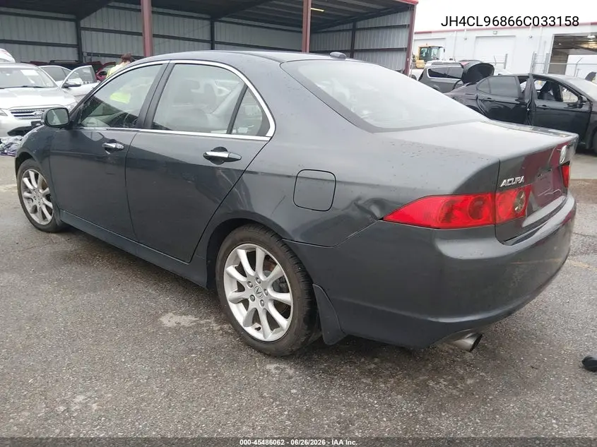 2006 Acura Tsx VIN: JH4CL96866C033158 Lot: 45486062