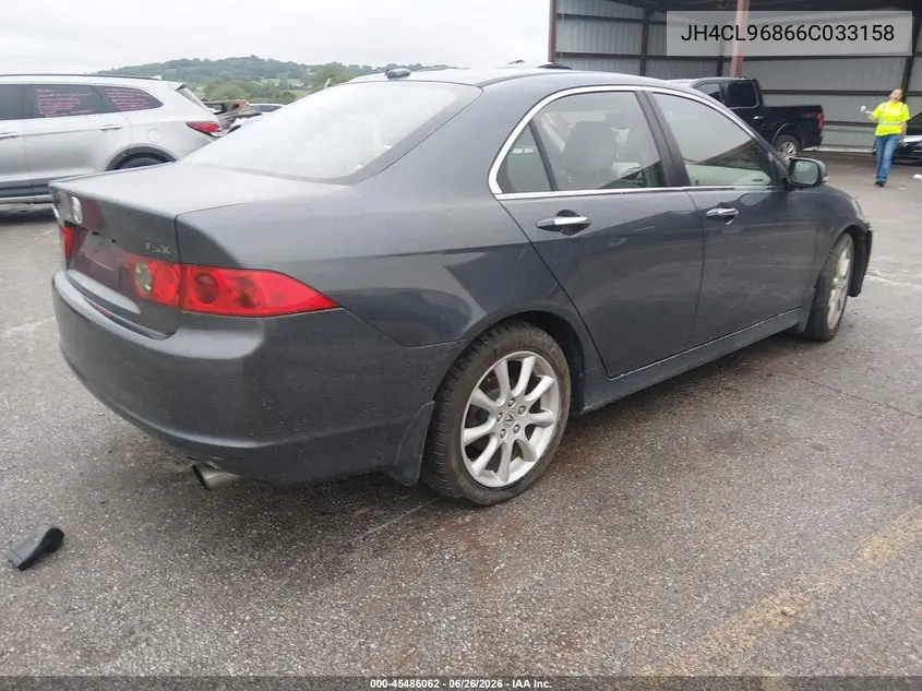 2006 Acura Tsx VIN: JH4CL96866C033158 Lot: 45486062