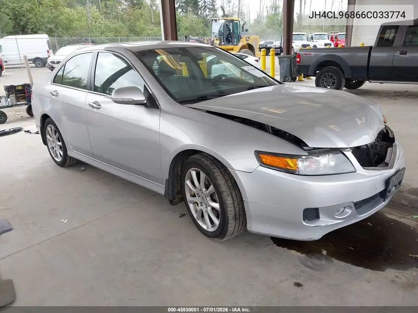2006 Acura Tsx VIN: JH4CL96866C033774 Lot: 45530051