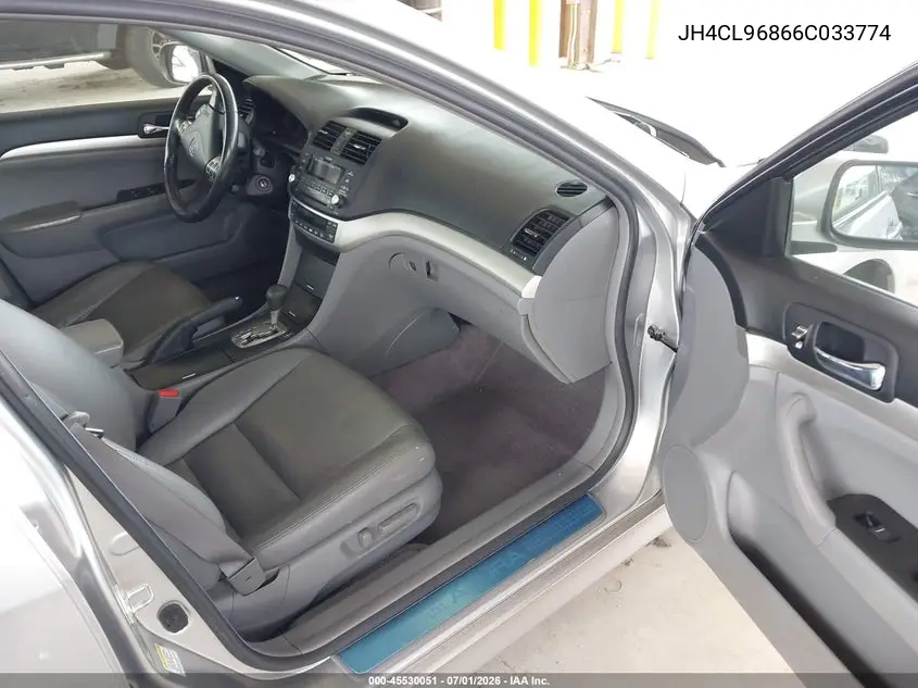 2006 Acura Tsx VIN: JH4CL96866C033774 Lot: 45530051
