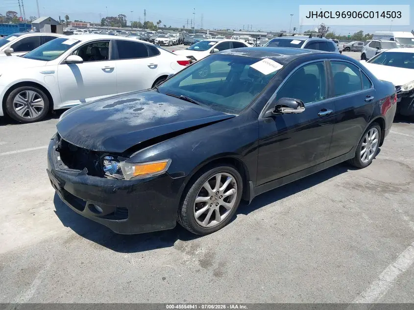2006 Acura Tsx VIN: JH4CL96906C014503 Lot: 45554941