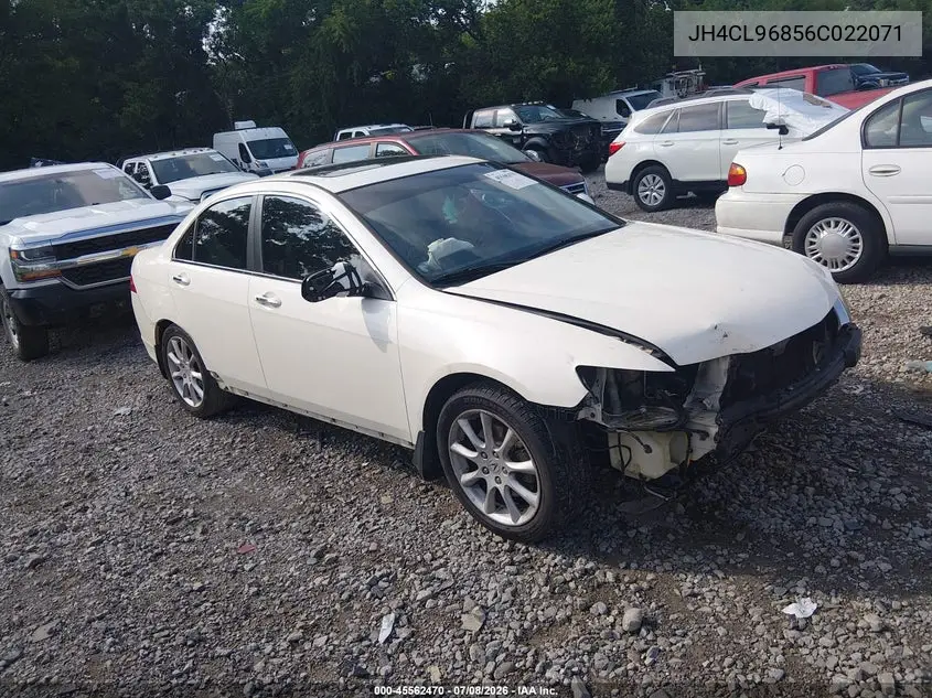 2006 Acura Tsx VIN: JH4CL96856C022071 Lot: 45562470