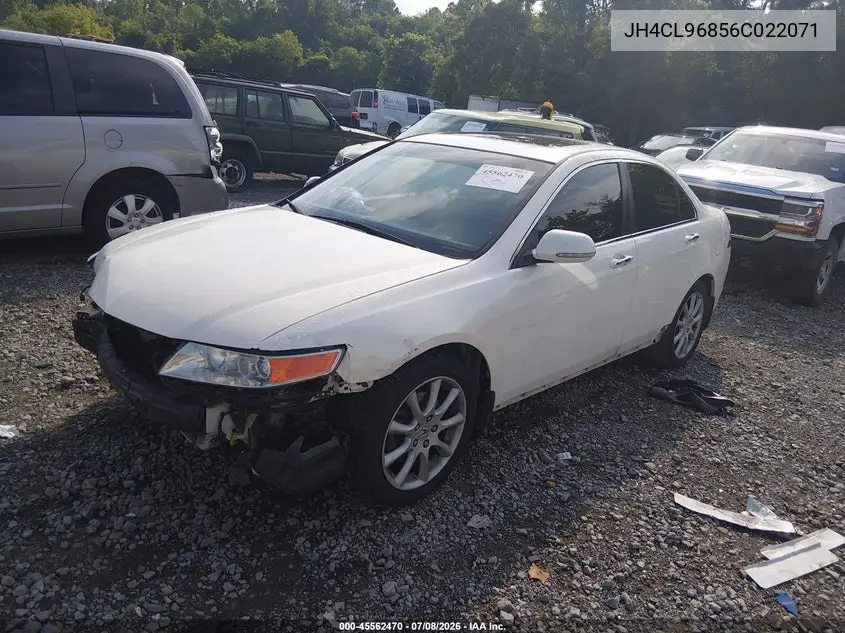 2006 Acura Tsx VIN: JH4CL96856C022071 Lot: 45562470