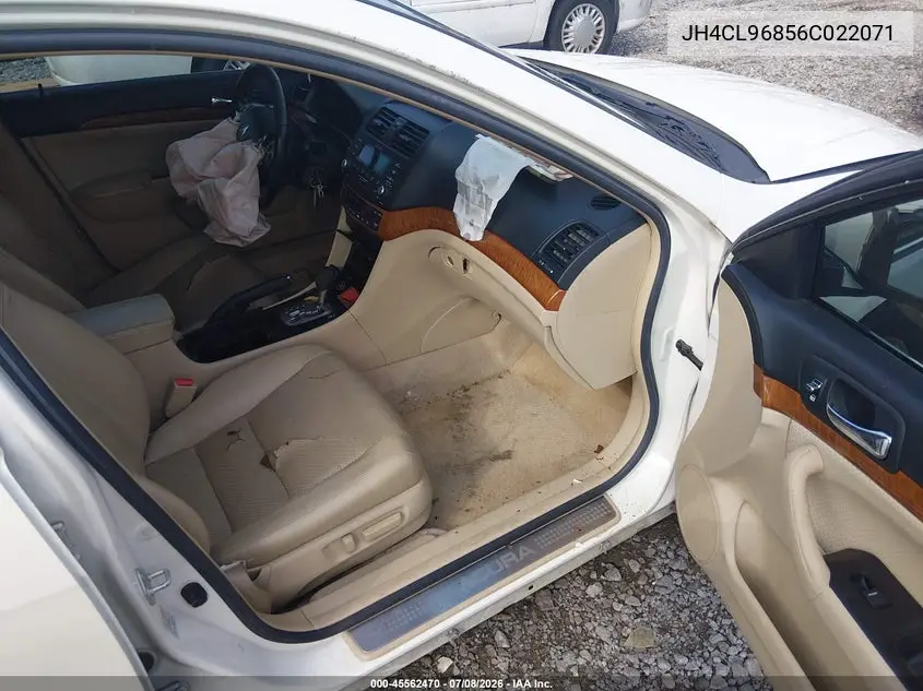 2006 Acura Tsx VIN: JH4CL96856C022071 Lot: 45562470