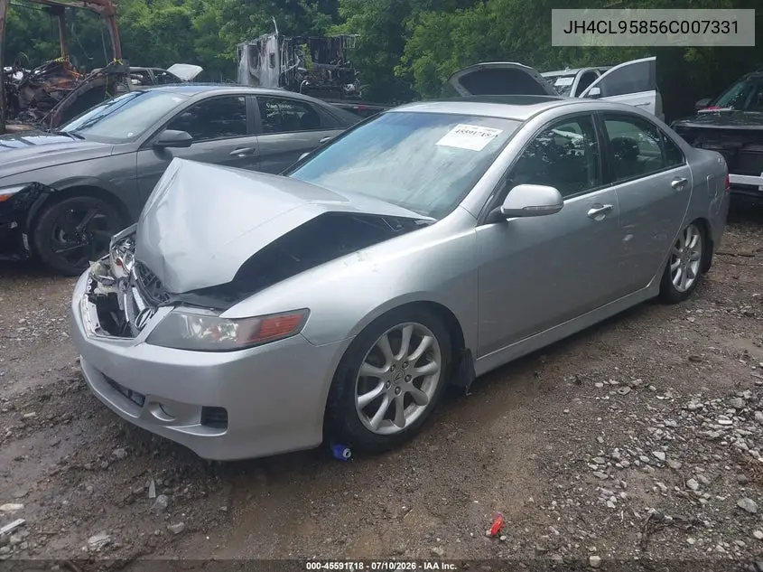 2006 Acura Tsx VIN: JH4CL95856C007331 Lot: 45591718