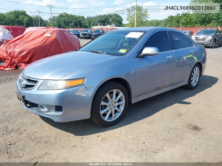 2006 Acura Tsx VIN: JH4CL96896C013860 Lot: 45611313
