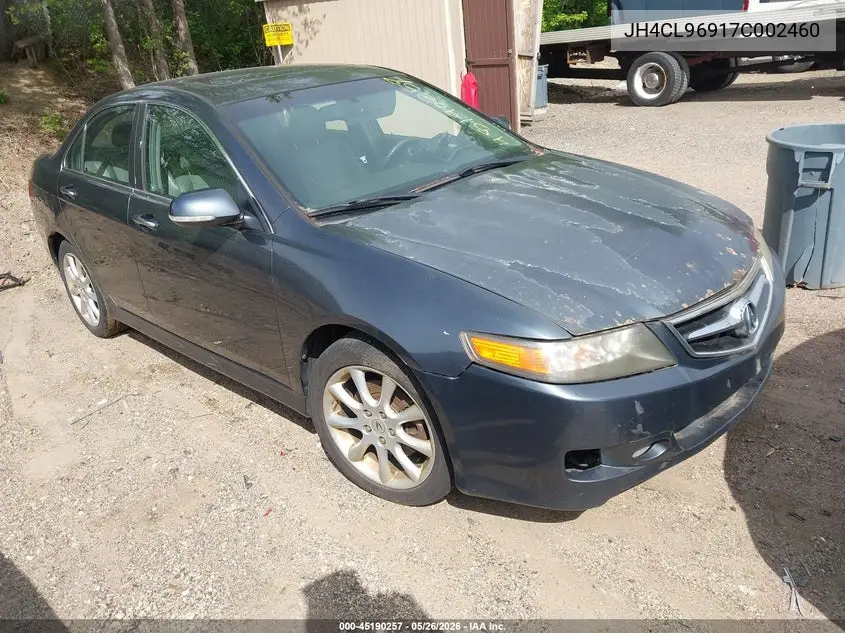 2007 Acura Tsx VIN: JH4CL96917C002460 Lot: 45190257