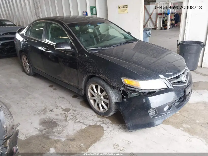 2007 Acura Tsx VIN: JH4CL96907C008718 Lot: 45445753