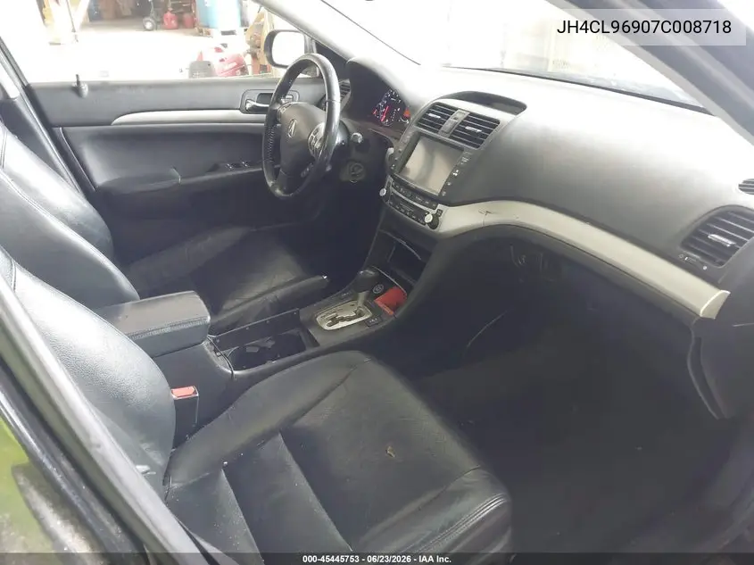 2007 Acura Tsx VIN: JH4CL96907C008718 Lot: 45445753