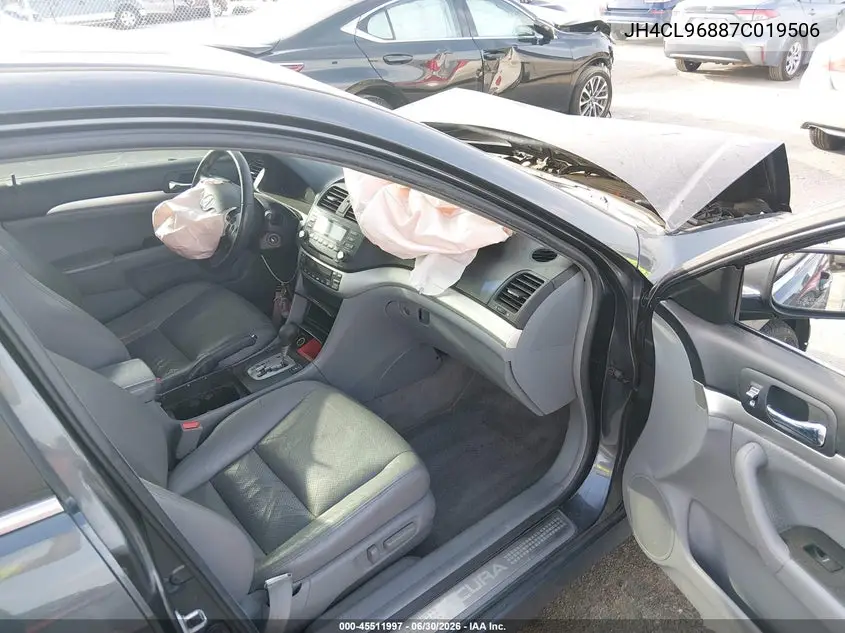 2007 Acura Tsx VIN: JH4CL96887C019506 Lot: 45511997