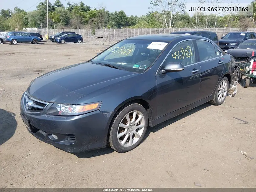 2007 Acura Tsx VIN: JH4CL96977C018369 Lot: 45579189