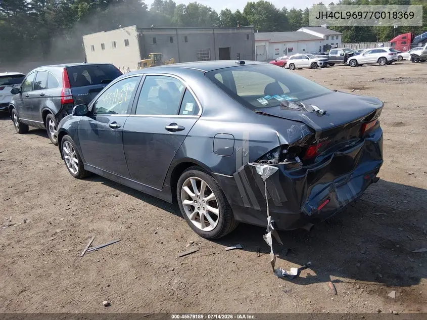 2007 Acura Tsx VIN: JH4CL96977C018369 Lot: 45579189