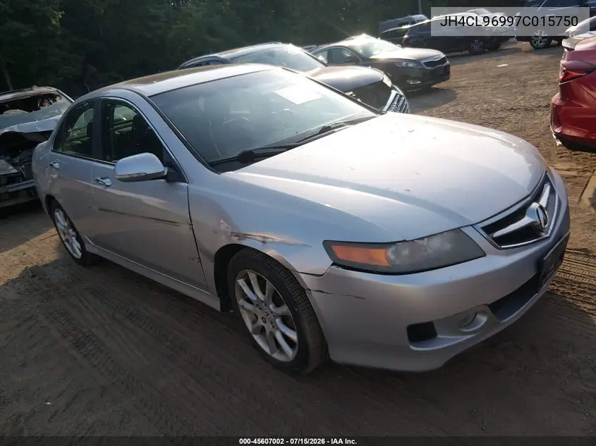2007 Acura Tsx VIN: JH4CL96997C015750 Lot: 45607002